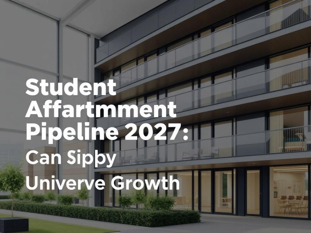 Student Accommodation Pipeline 2027: Can Supply Meet University Growth?